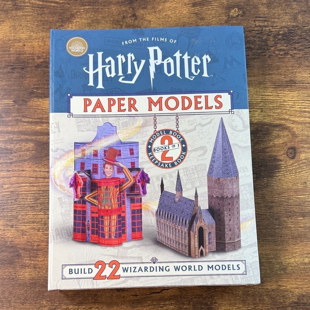 Harry Potter Paper Models Book